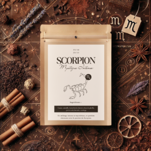 infusion du signe astrologique scorpion