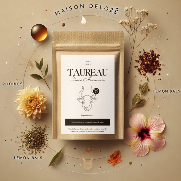 infusion du signe astrologique taureau