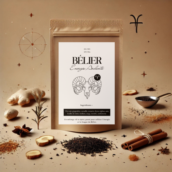 infusion du signe astrologique bélier